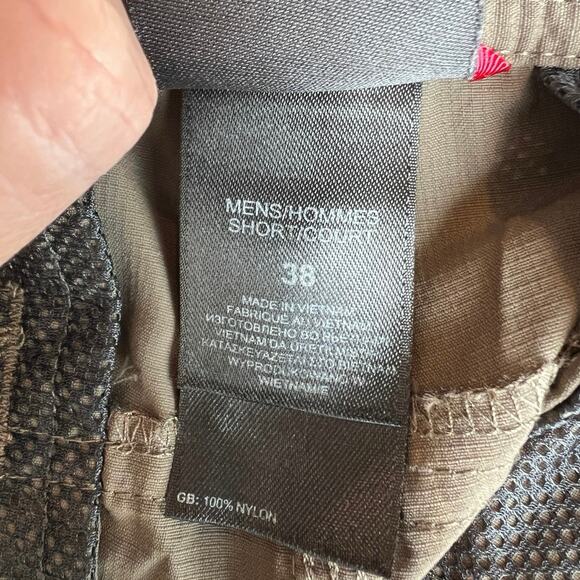 The North Face Convertible Pants Zip-Off Hiking Horizon Nylon Gray size 38 - Picture 11 of 16